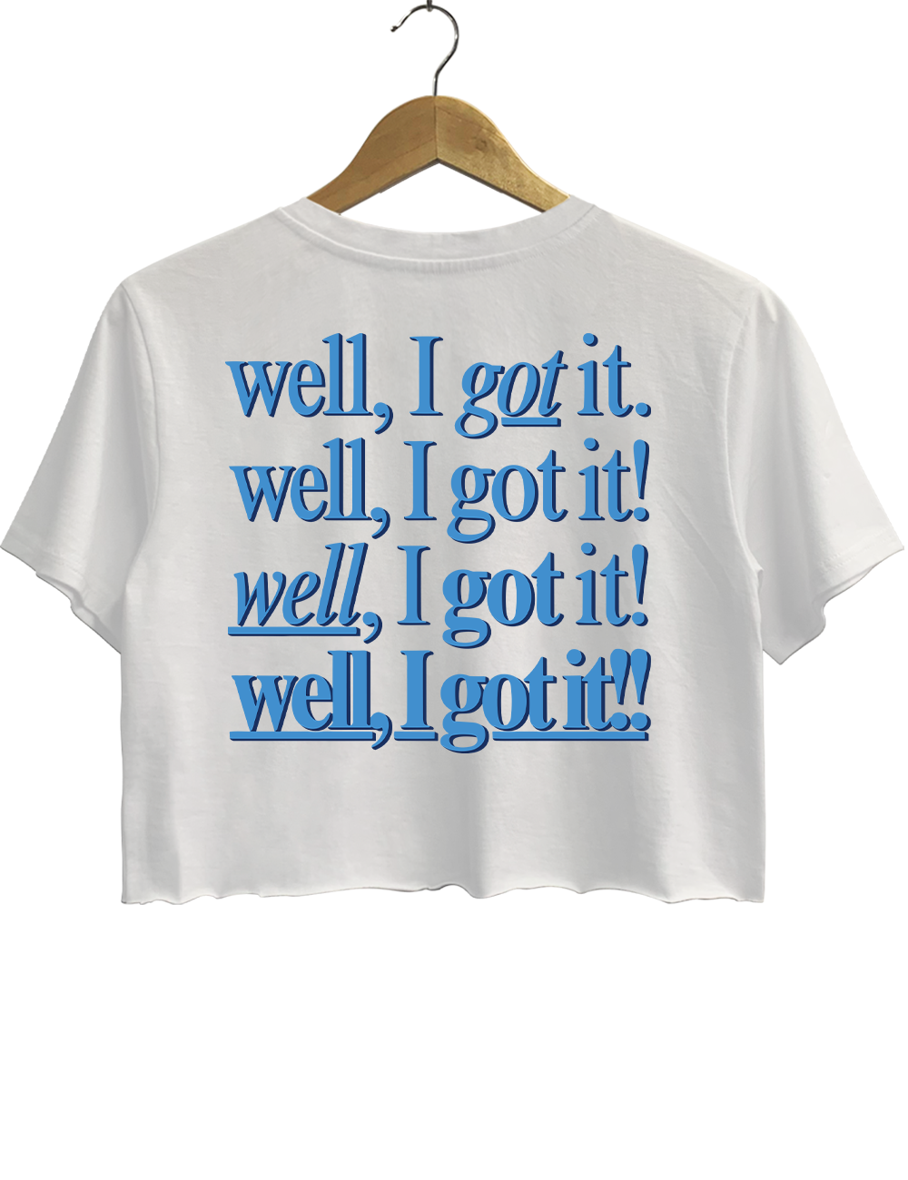 Well I Got It Crop Top