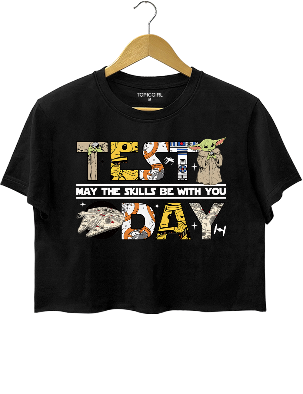 Test Day Star Wars Crop Top