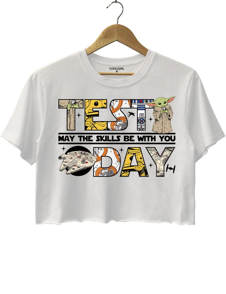 Test Day Star Wars Crop Top