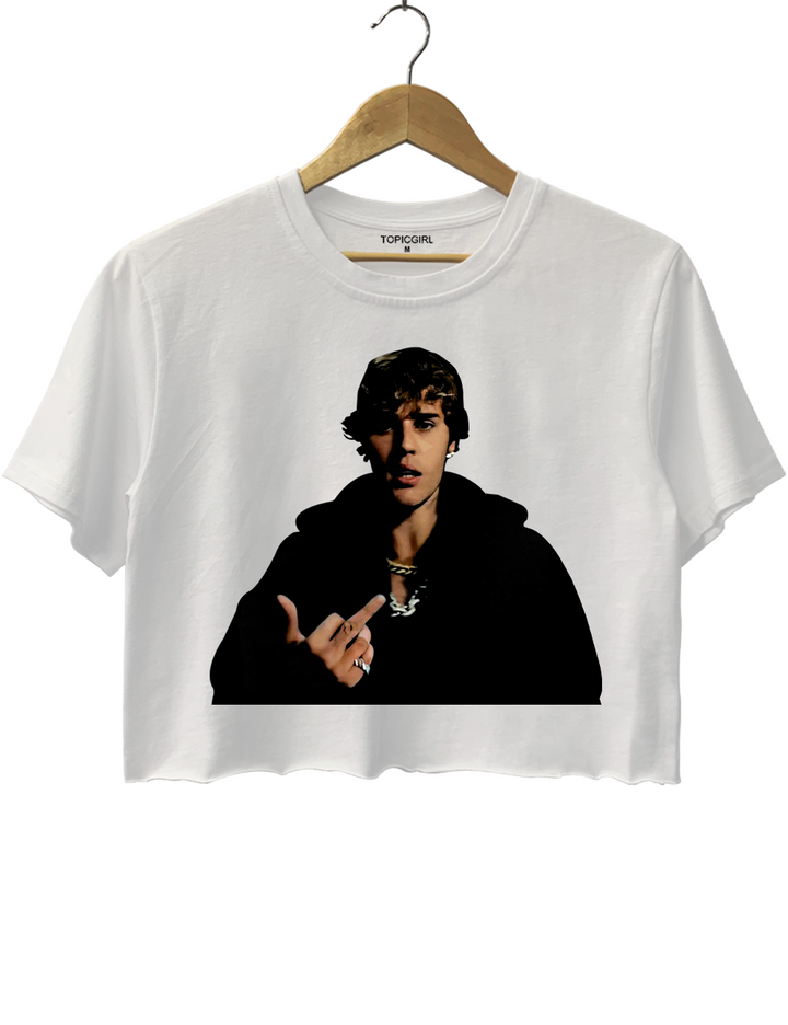 Justin Bieber Crop Top