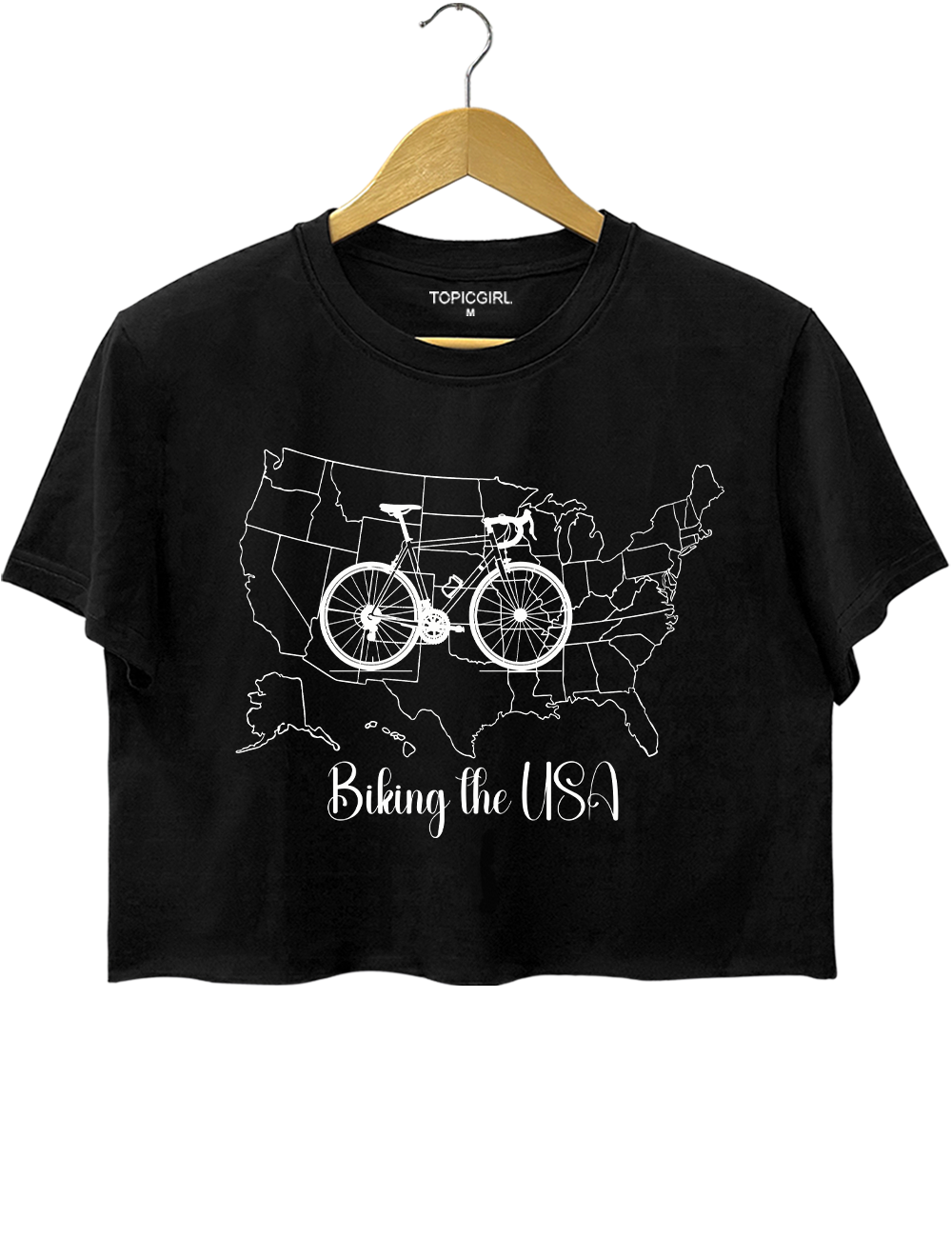 Bicycle Lover Crop Top