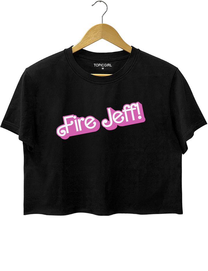 Fire Jeff Crop Top