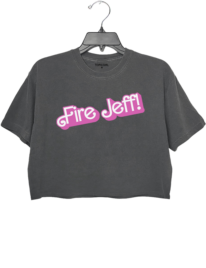 Fire Jeff Crop Top