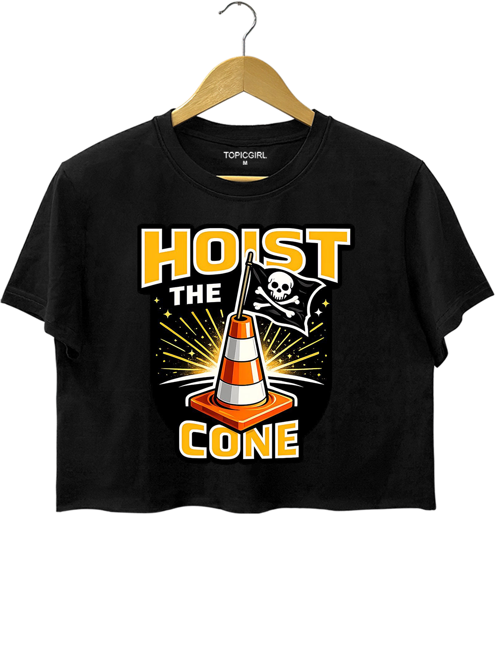 Hoist The Cone Crop Top