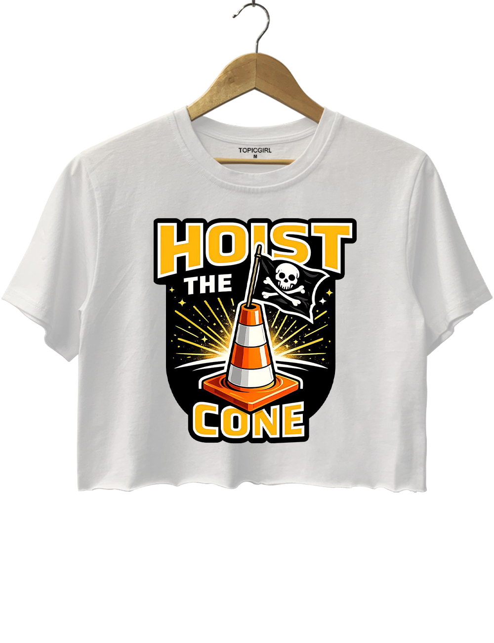 Hoist The Cone Crop Top