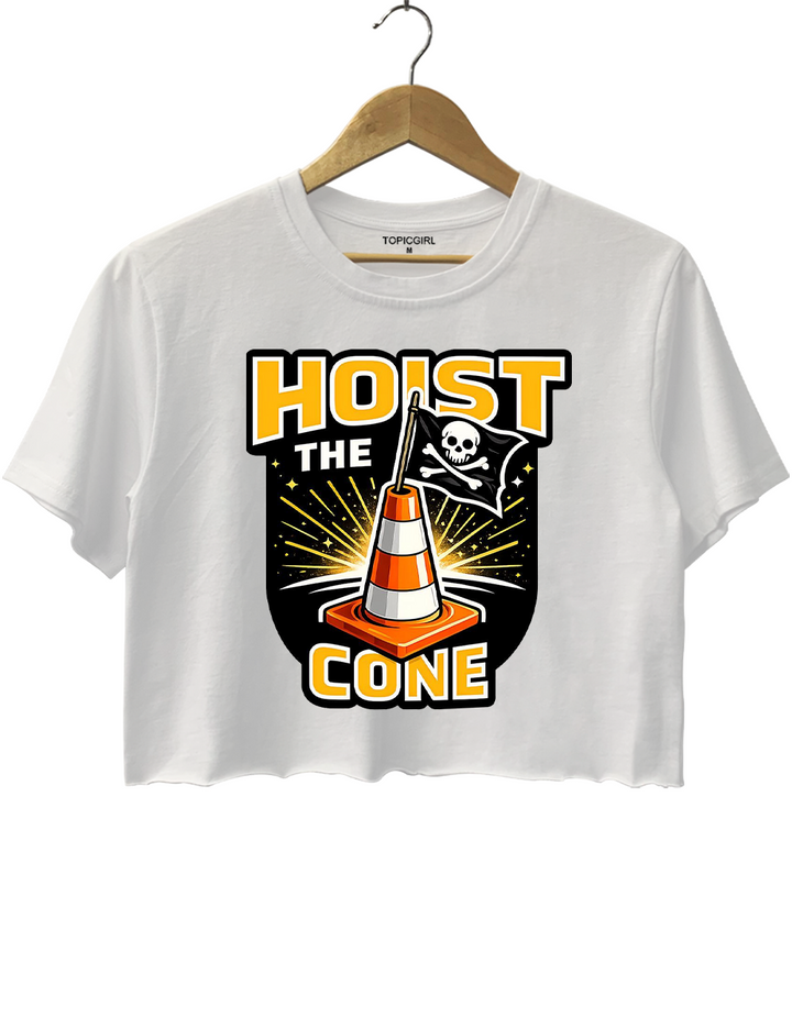 Hoist The Cone Crop Top