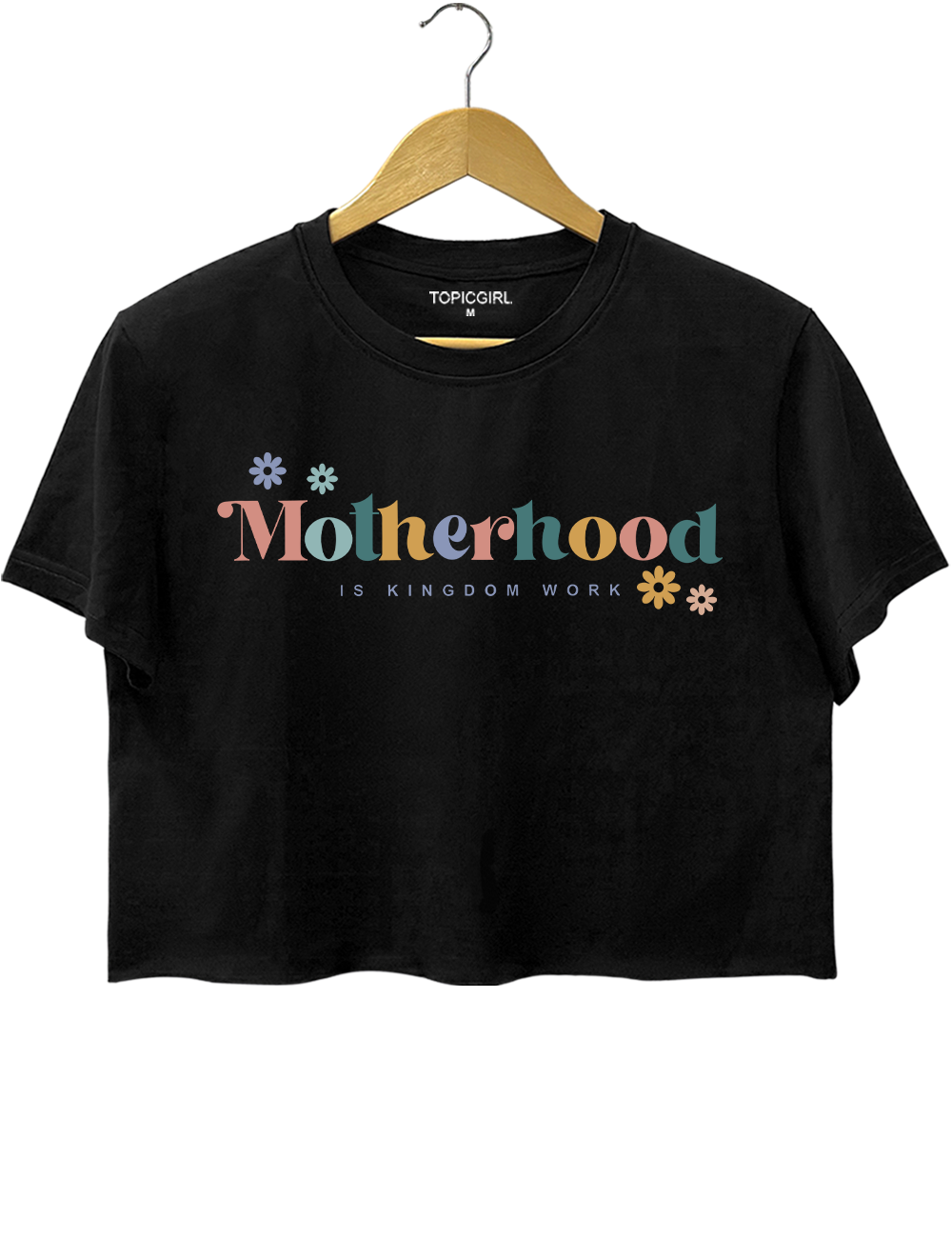 Motherhood Christian Mom Proverbs 22：6  Crop Top