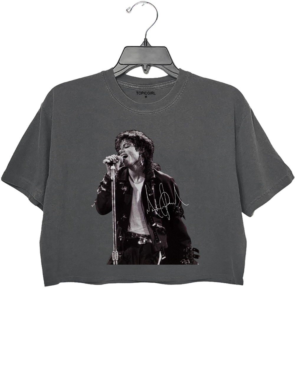 Michael Jackson King of Pop Crop Top