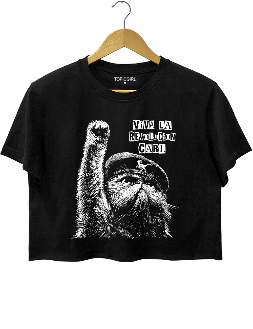 Viva La Revolucion Carl Dungeon Crawler Carl Crop Top