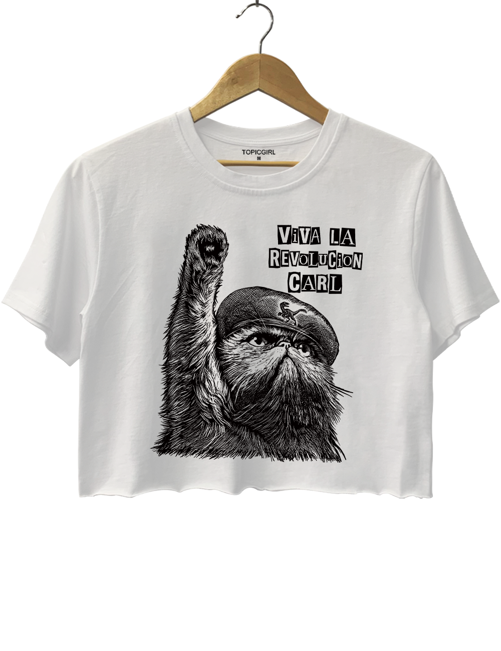 Viva La Revolucion Carl Dungeon Crawler Carl Crop Top