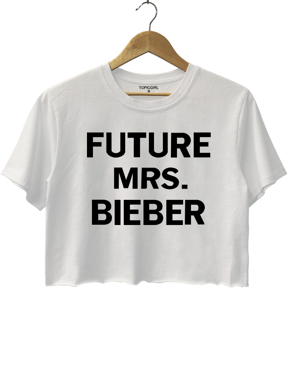 Future Mrs Bieber Crop Top