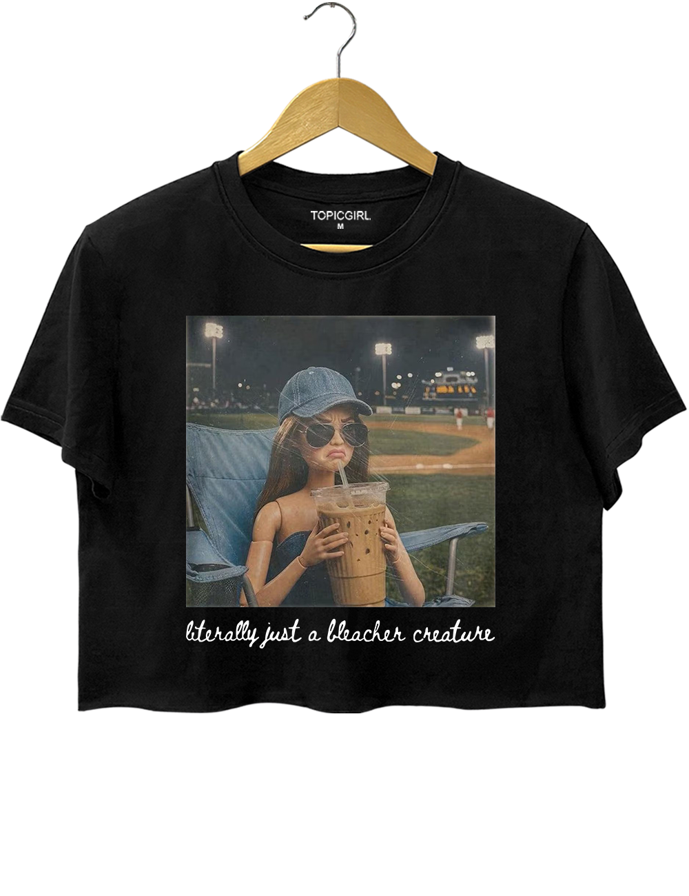 Doll Ballfield Crop Top