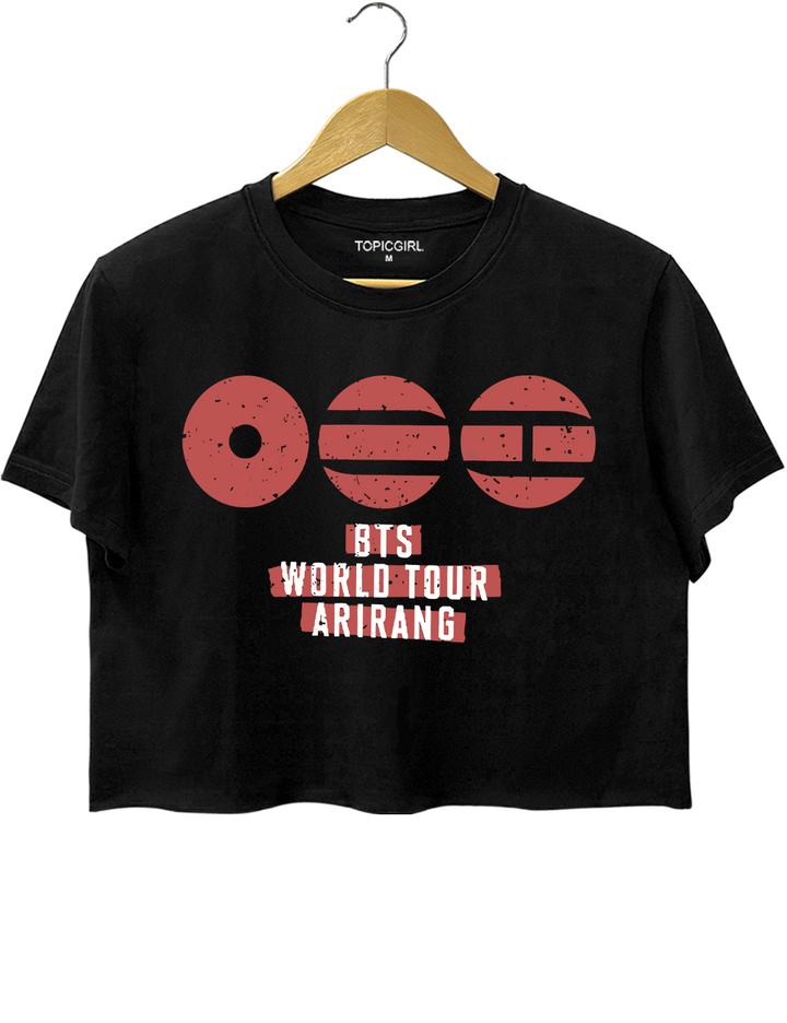 BTS World Tour Arirang Crop Top