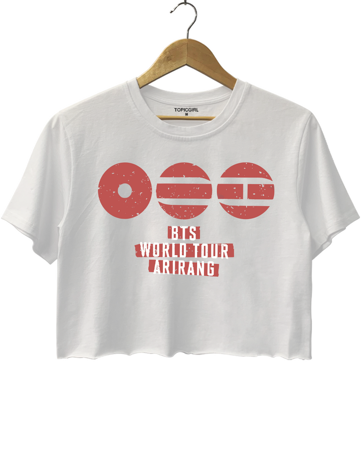 BTS World Tour Arirang Crop Top