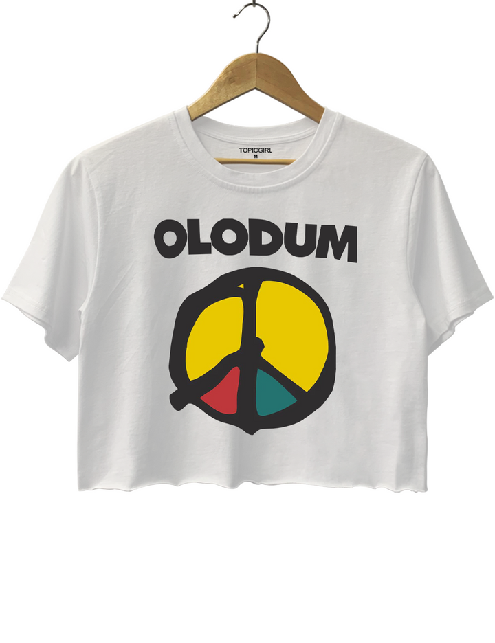 Michael Jackson Peace Crop Top