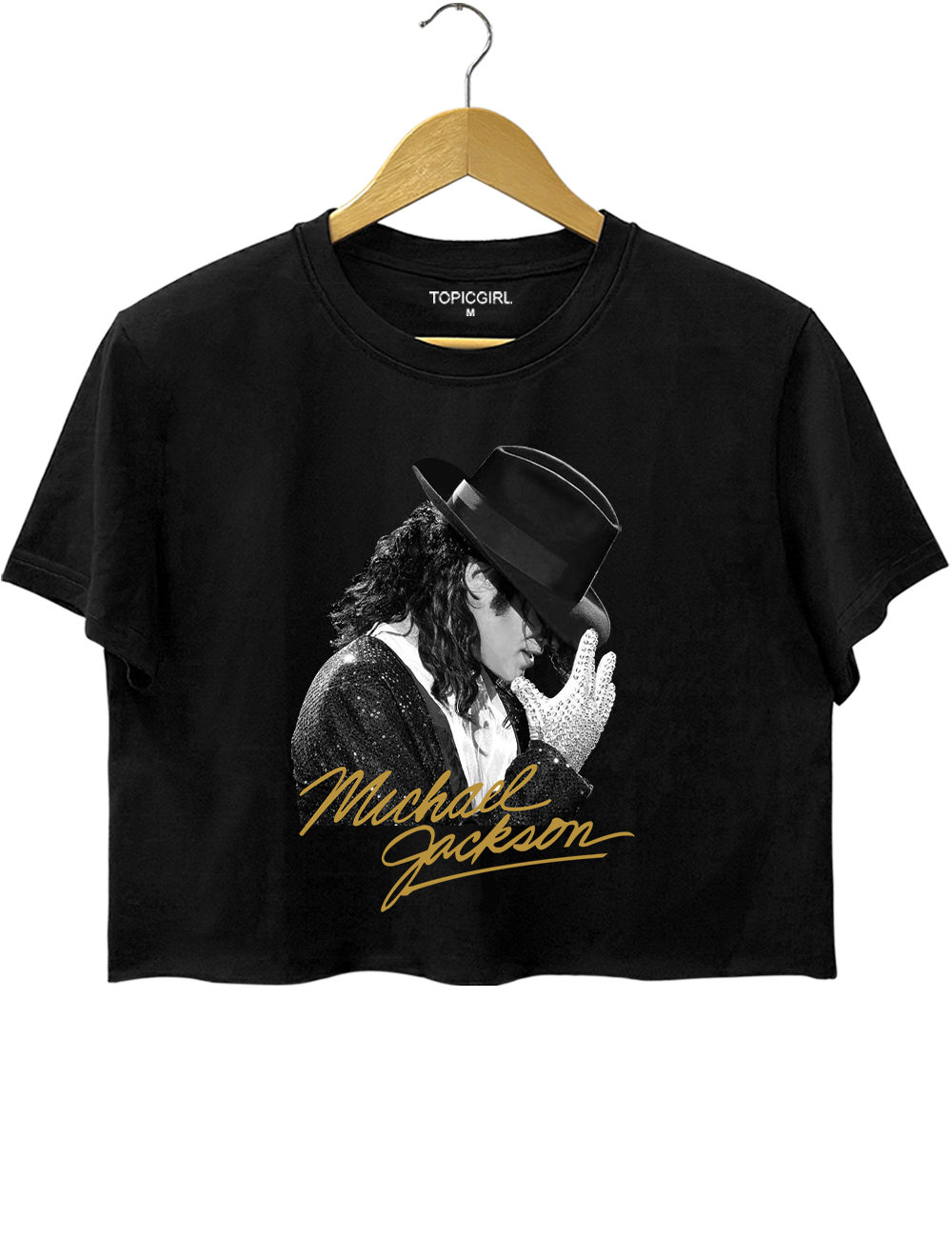 Michael Jackson 90s Crop Top