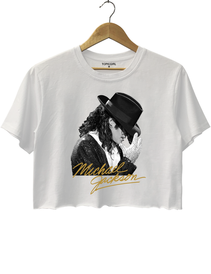 Michael Jackson 90s Crop Top