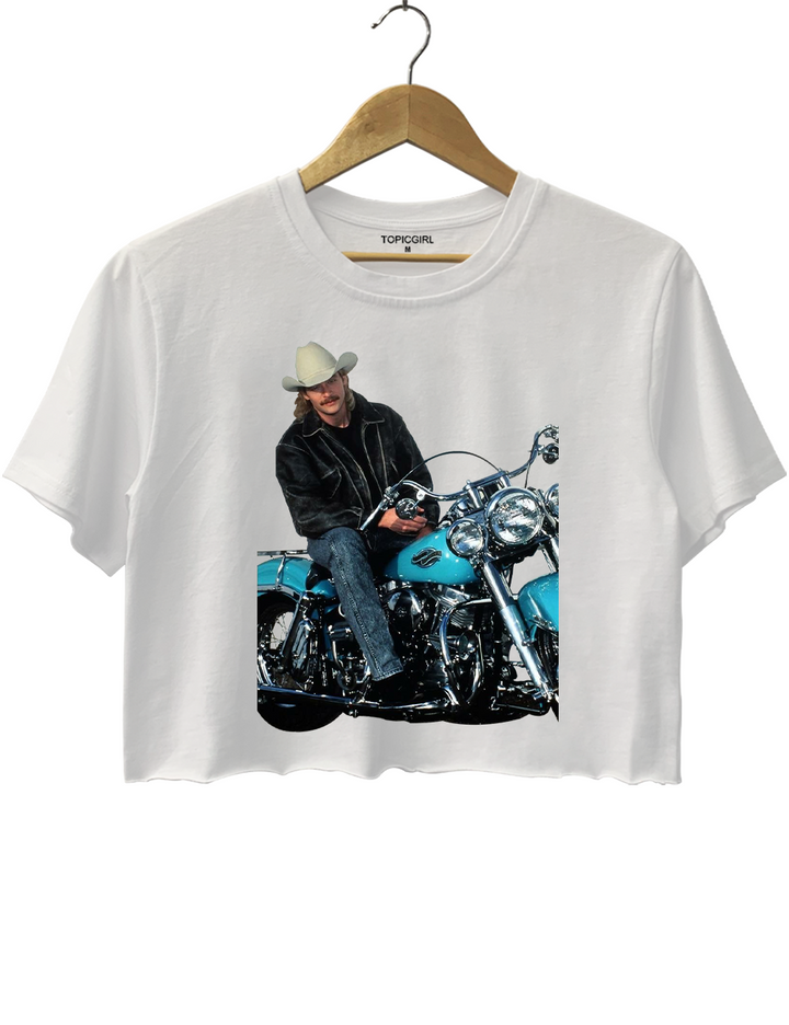 Alan Jackson Crop Top