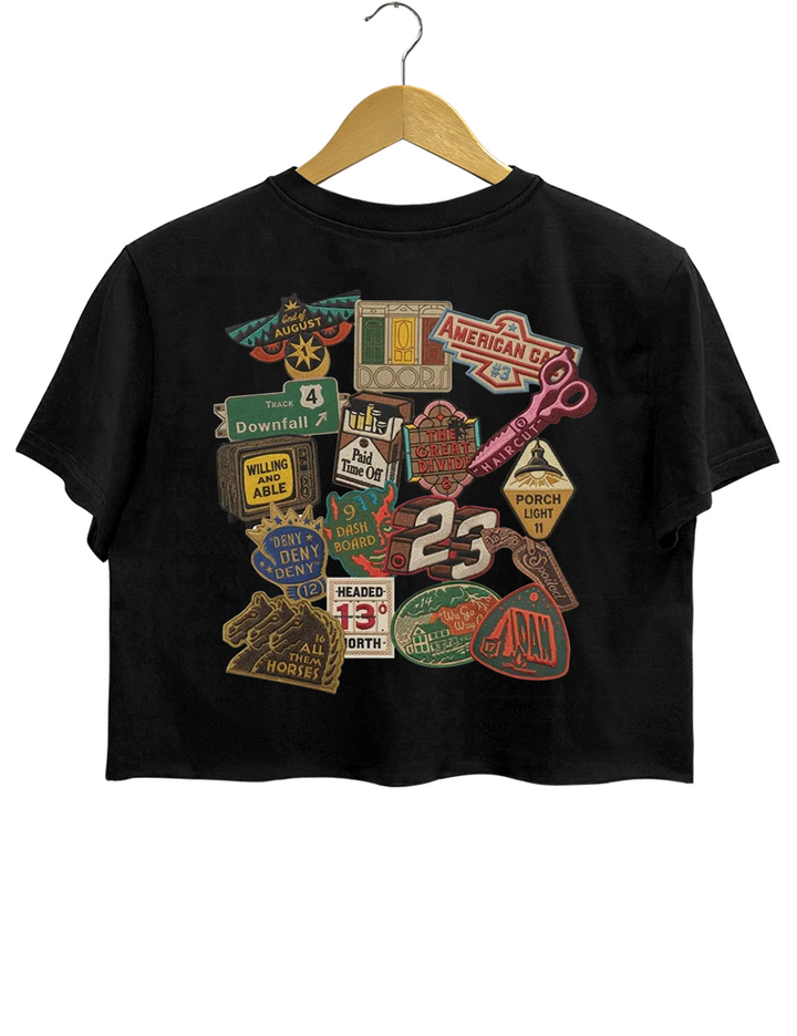 Noah Kahan The Divide Crop Top