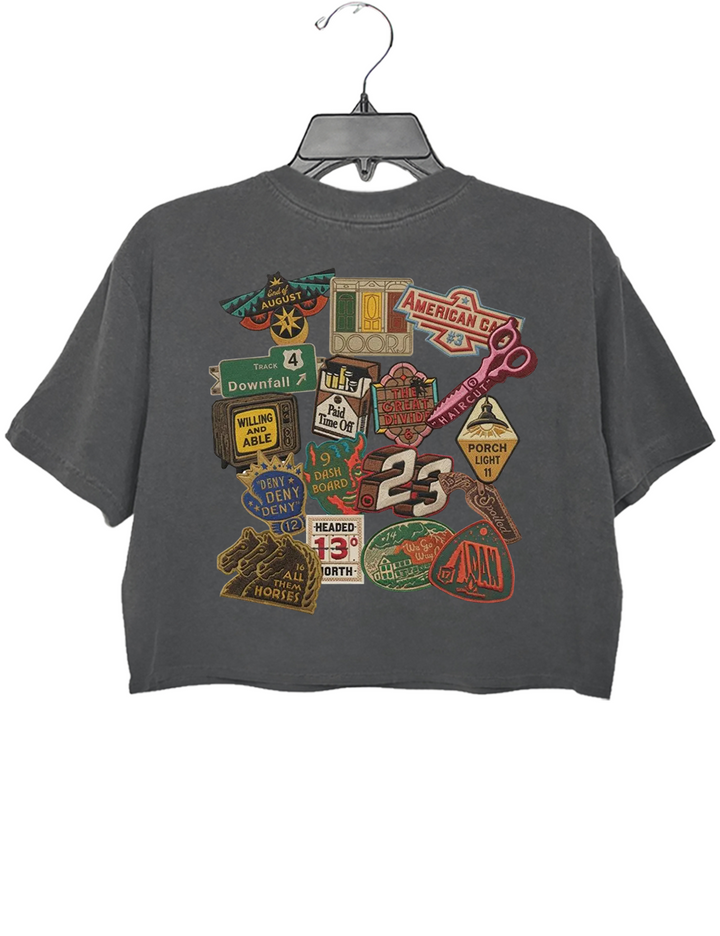 Noah Kahan The Divide Crop Top