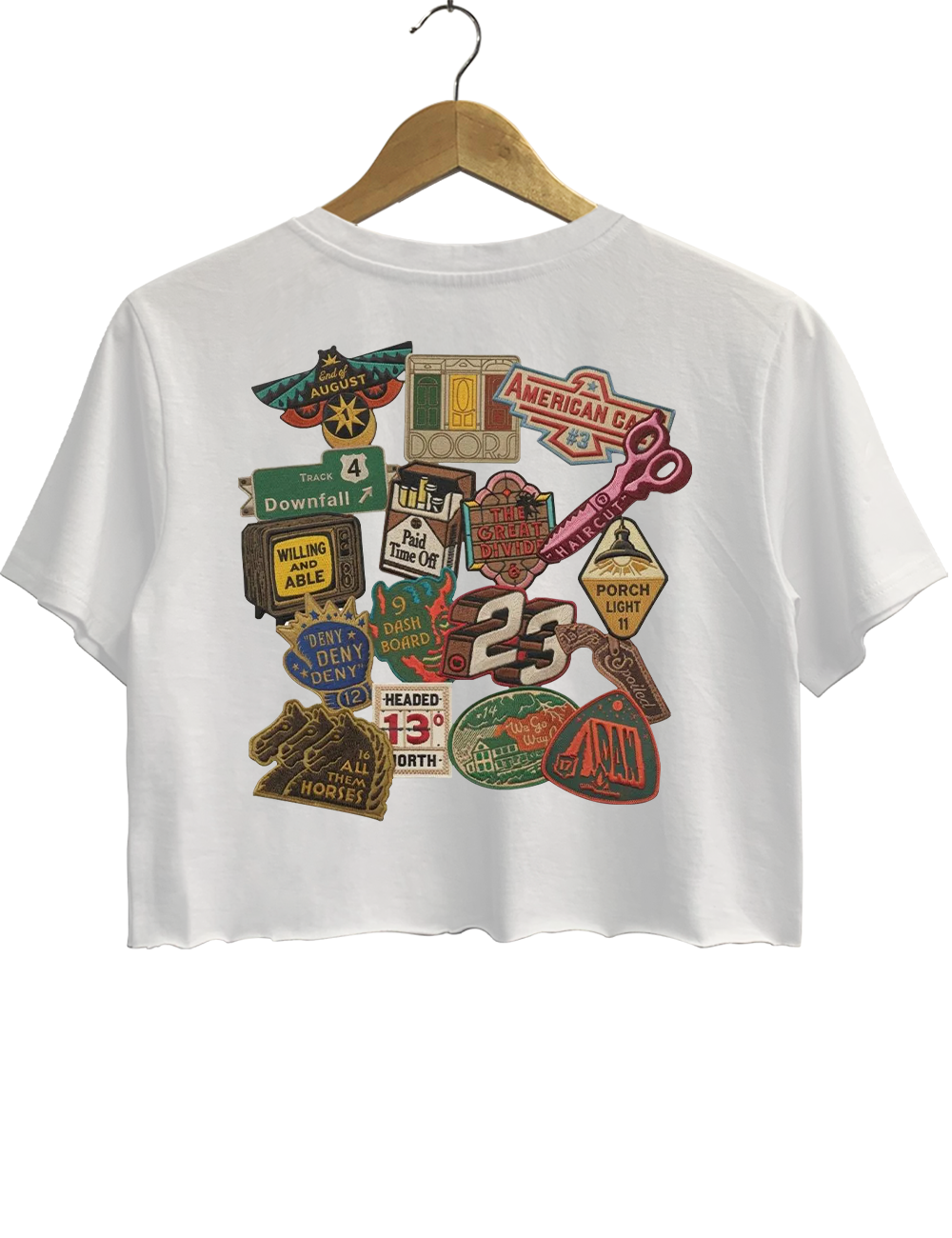 Noah Kahan The Divide Crop Top