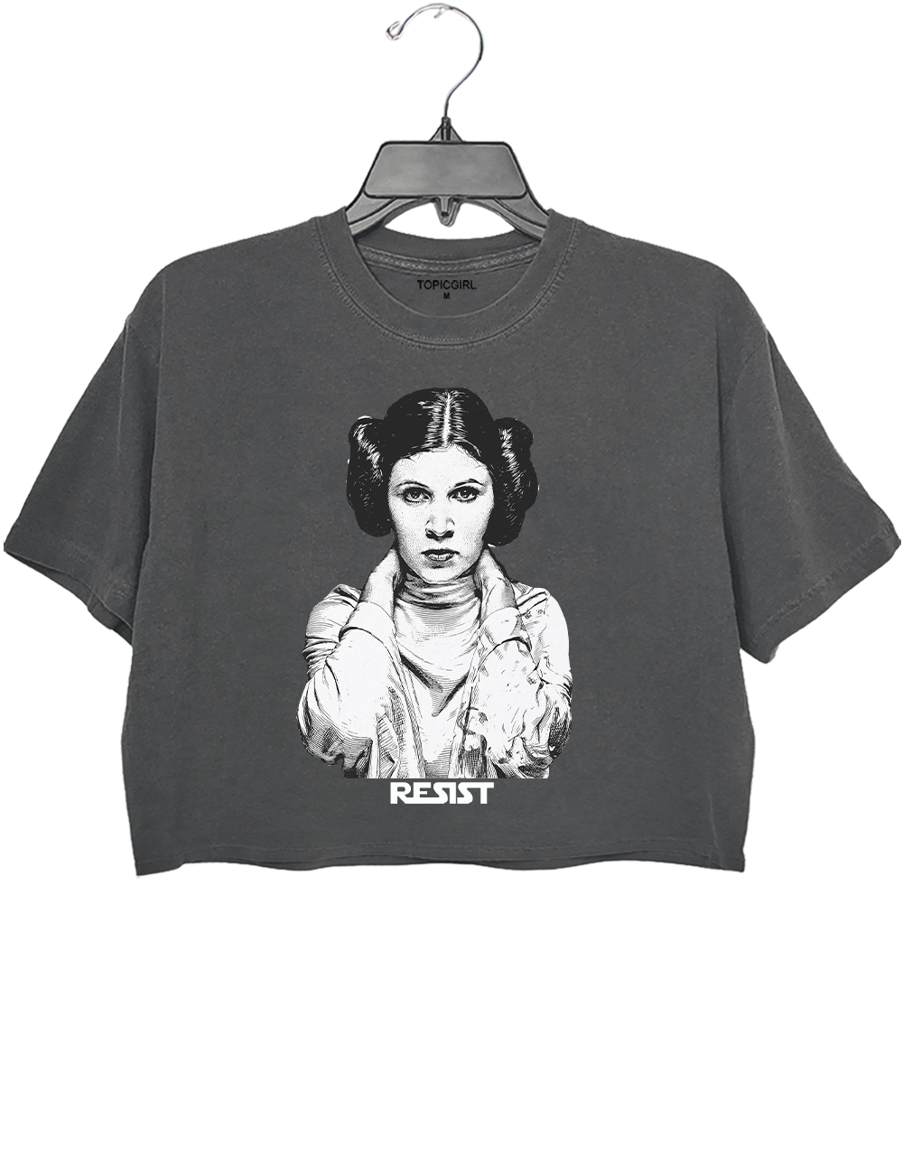 Princess Leia Crop Top