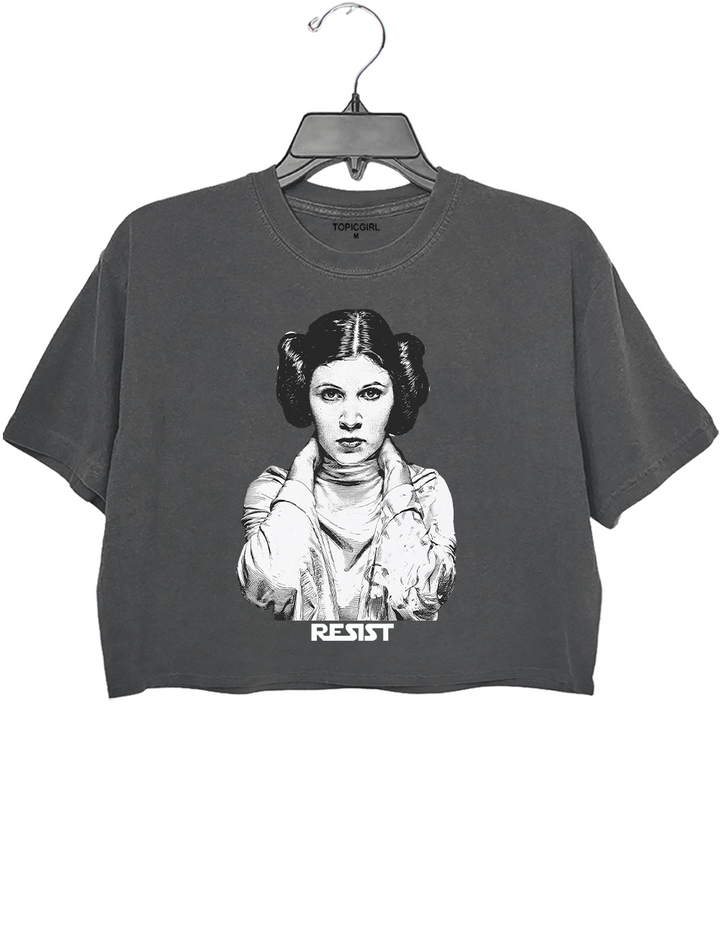 Princess Leia Crop Top