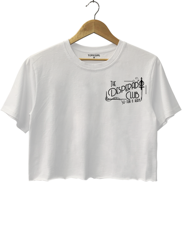 The Desperado Club Mama needs a night off tee Dungeon Crawler Carl Crop Top