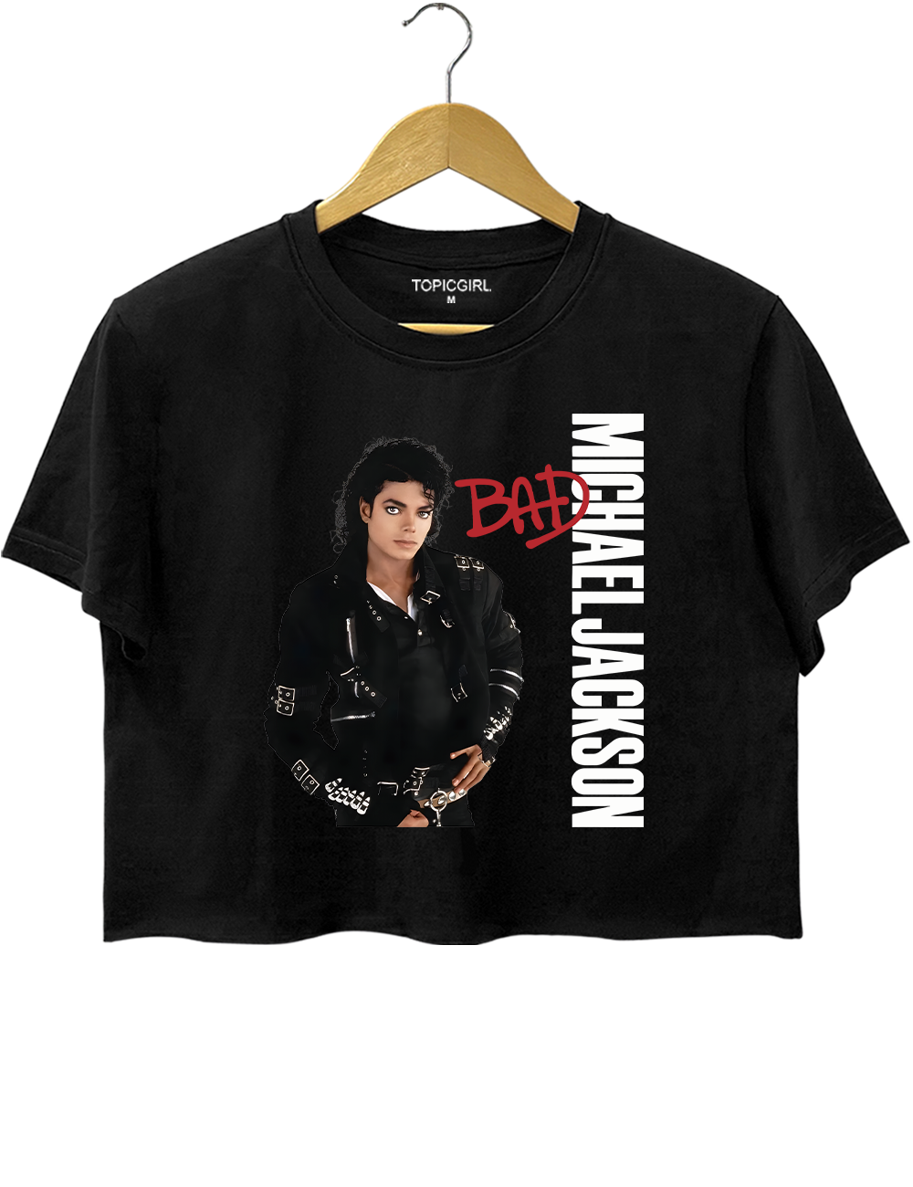 Michael Jackson Bad Crop Top