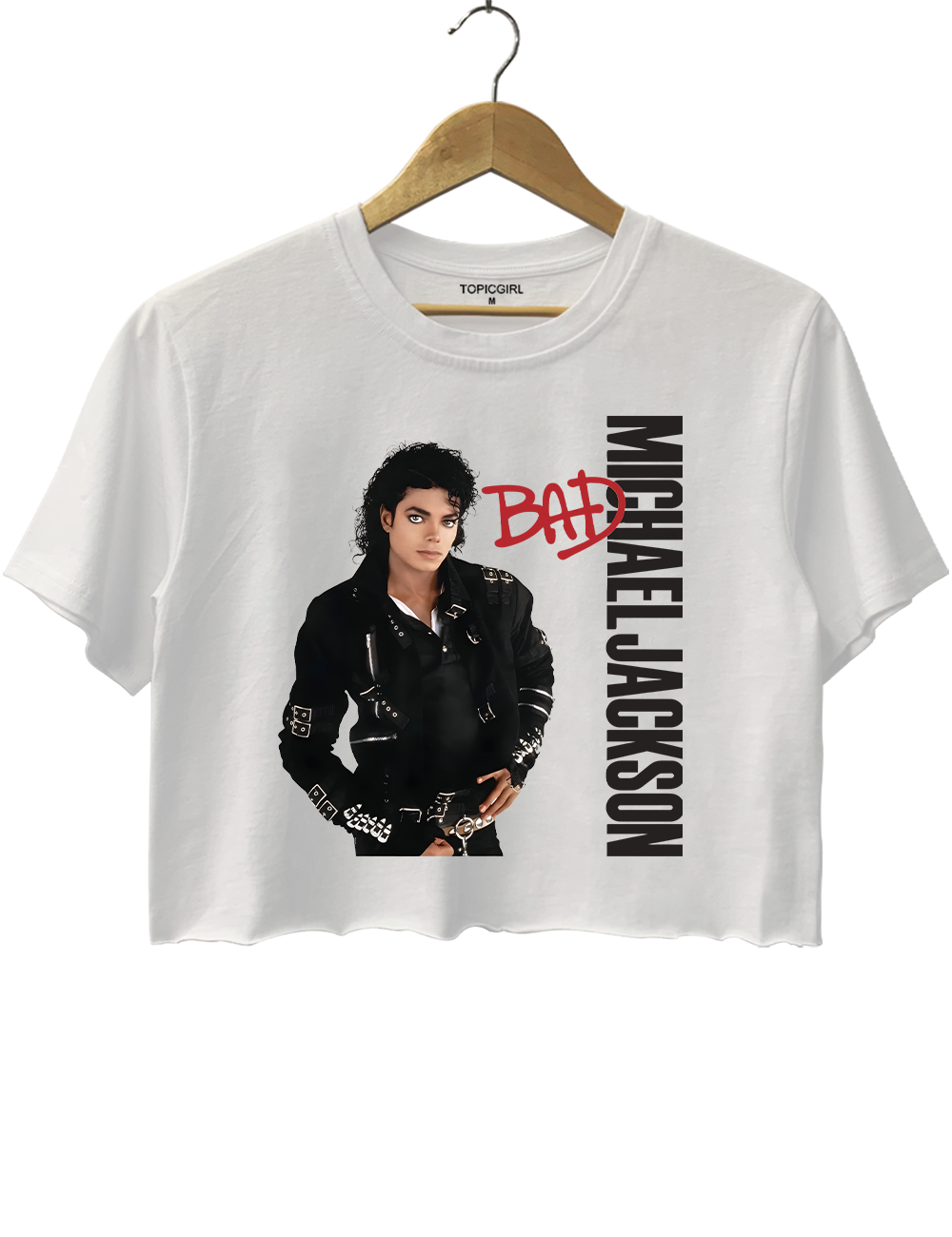 Michael Jackson Bad Crop Top