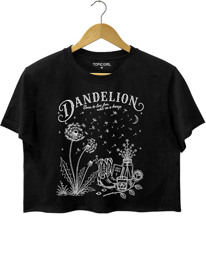 A Little More Dandelion Ella Langley Crop Top