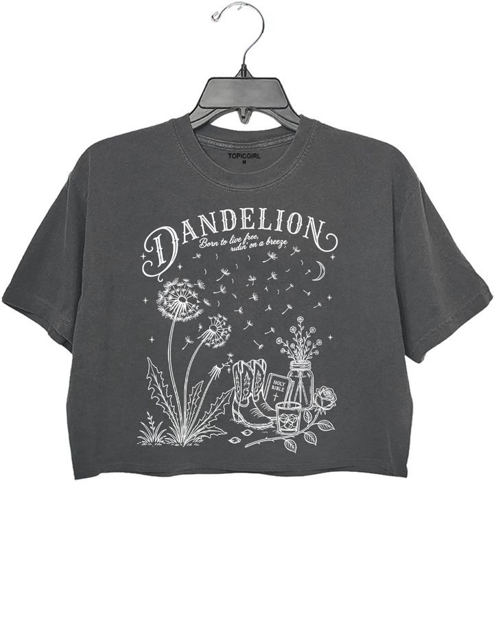 A Little More Dandelion Ella Langley Crop Top