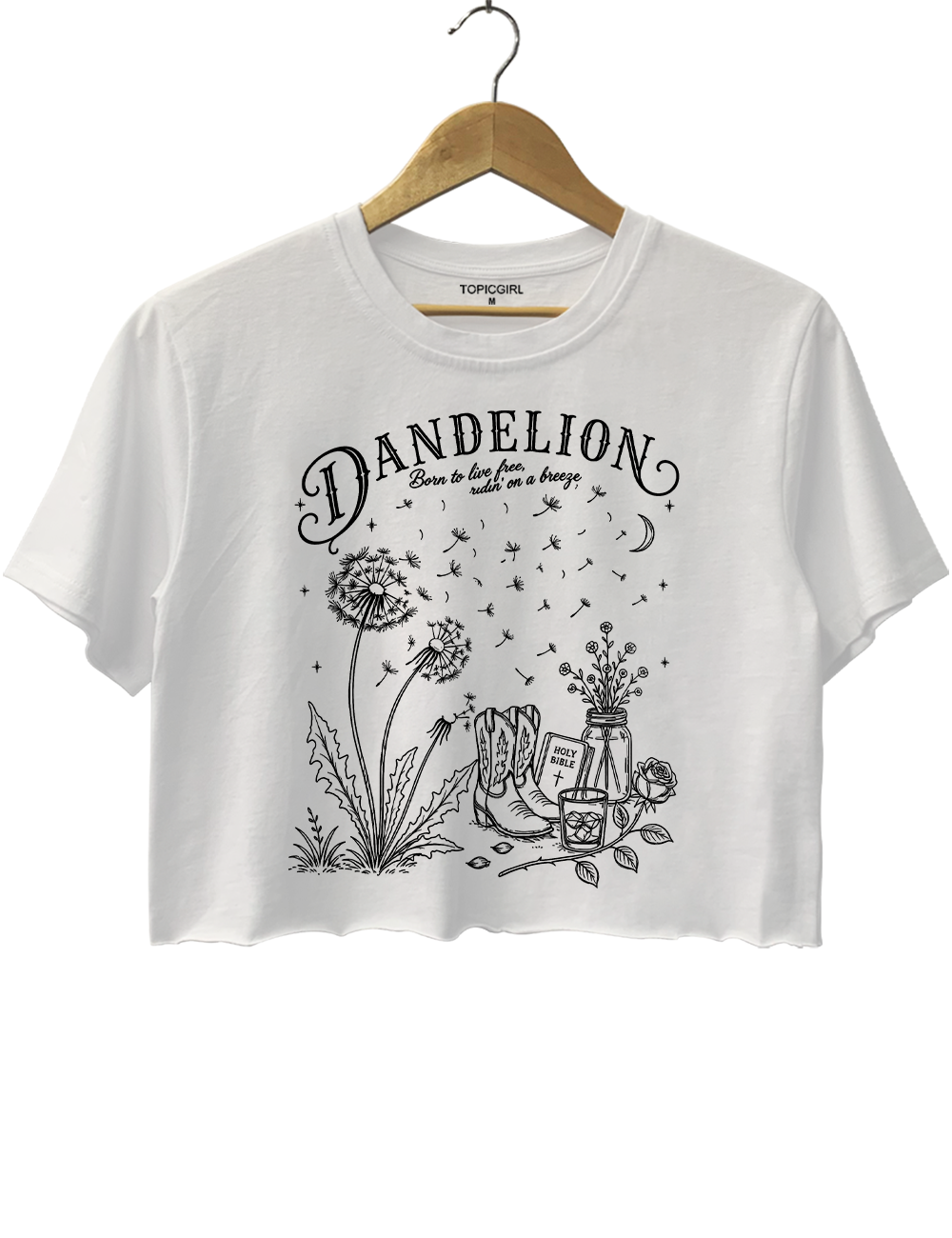 A Little More Dandelion Ella Langley Crop Top