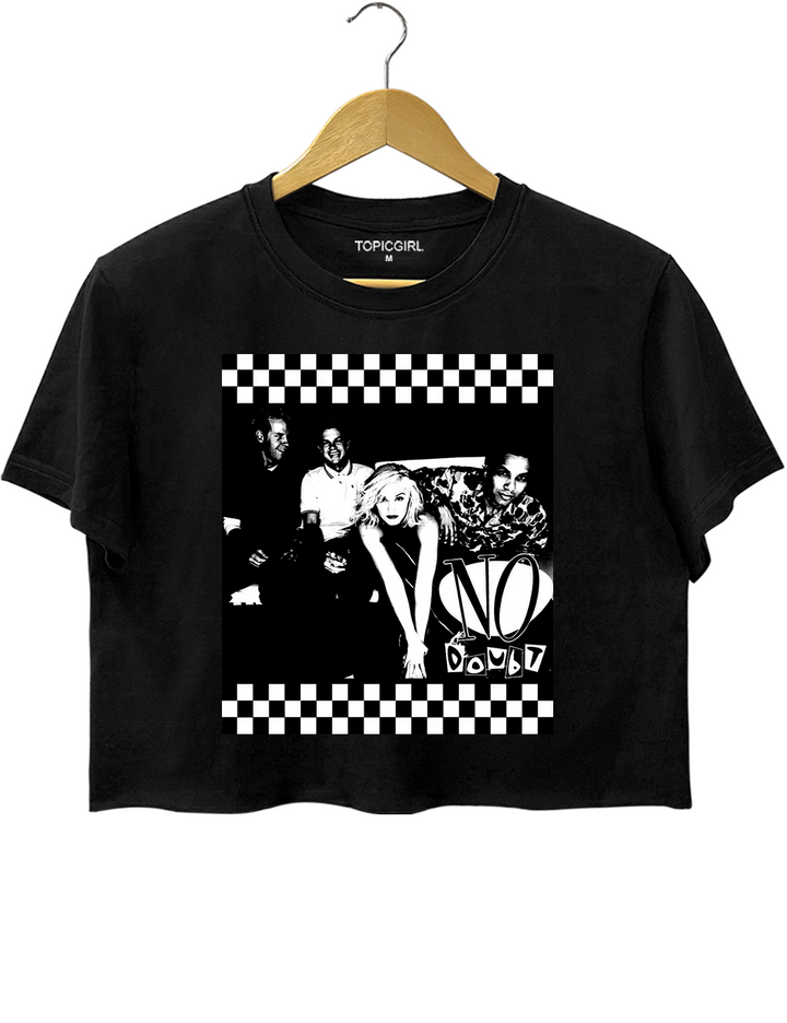 No Doubt Band Crop Top