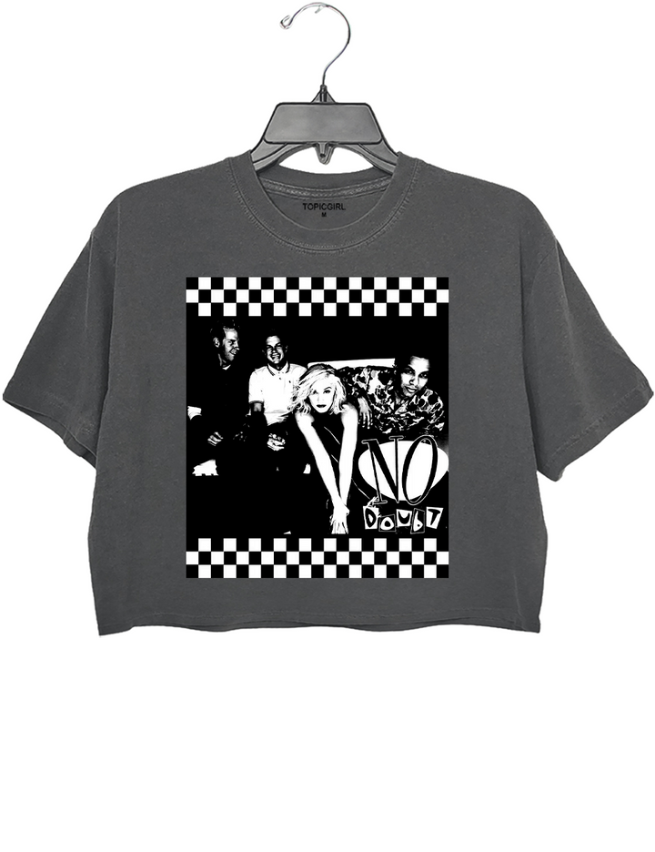 No Doubt Band Crop Top