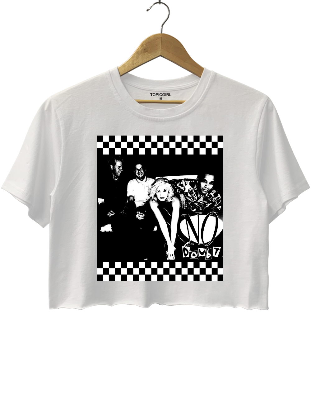 No Doubt Band Crop Top