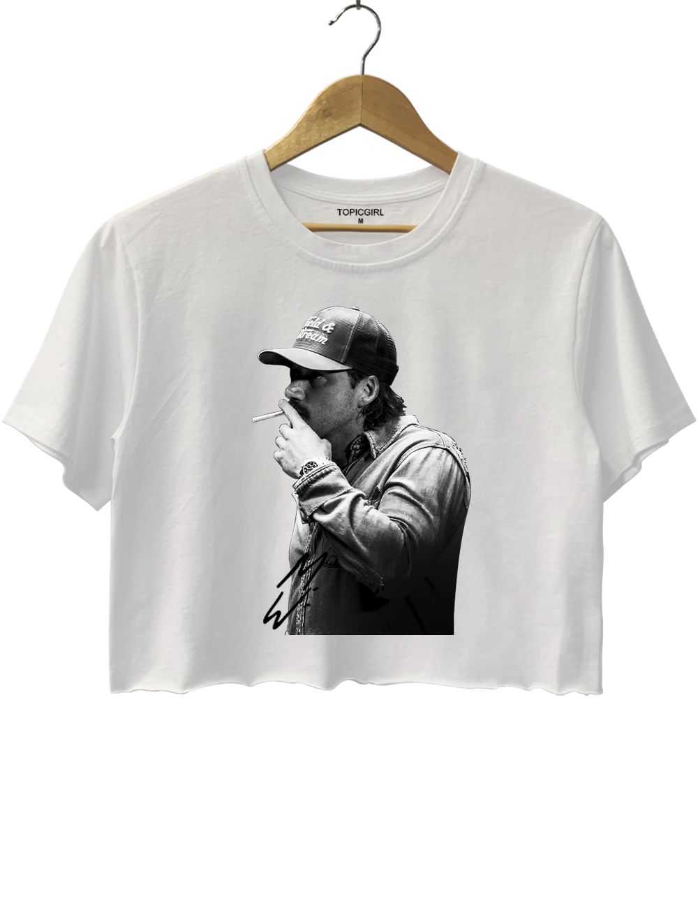 Morgan Wallen Vintage Tour Crop Top