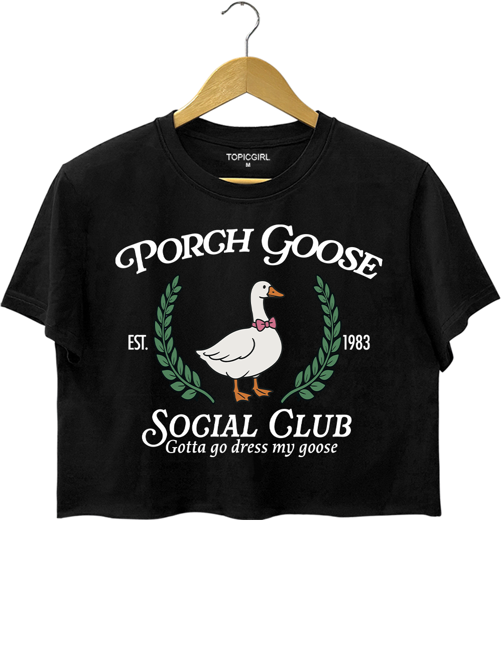 Porch Goose Social Club Crop Top