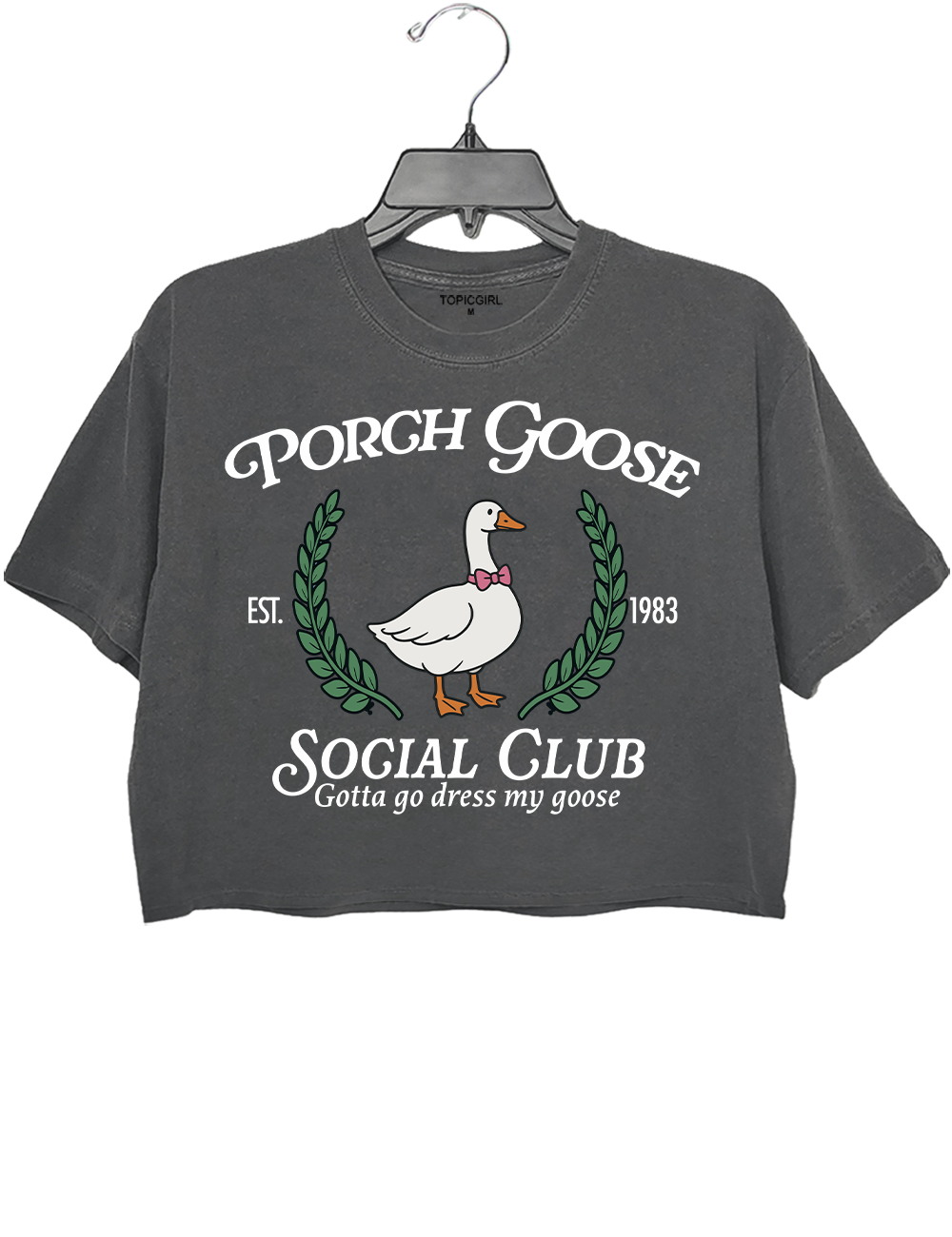 Porch Goose Social Club Crop Top
