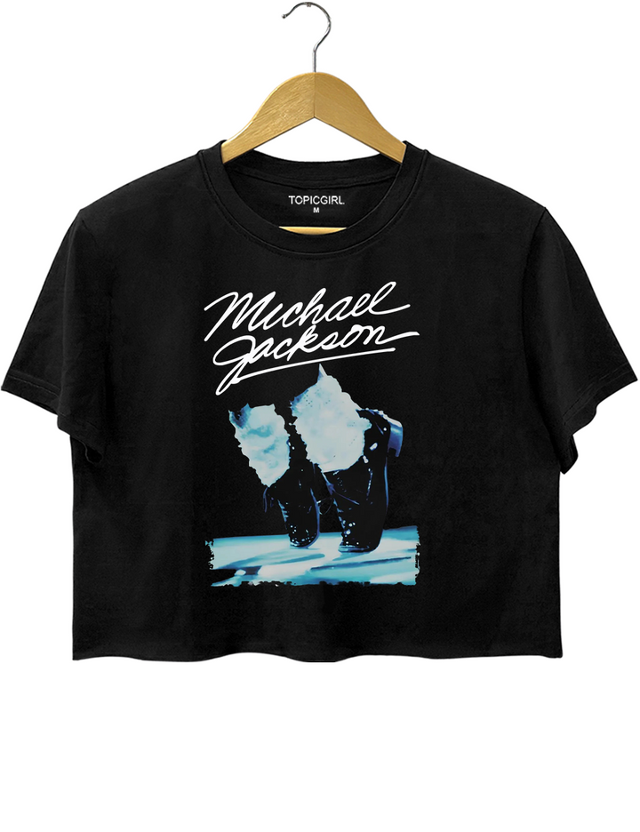 90s Vintage Michael Jackson Crop Top