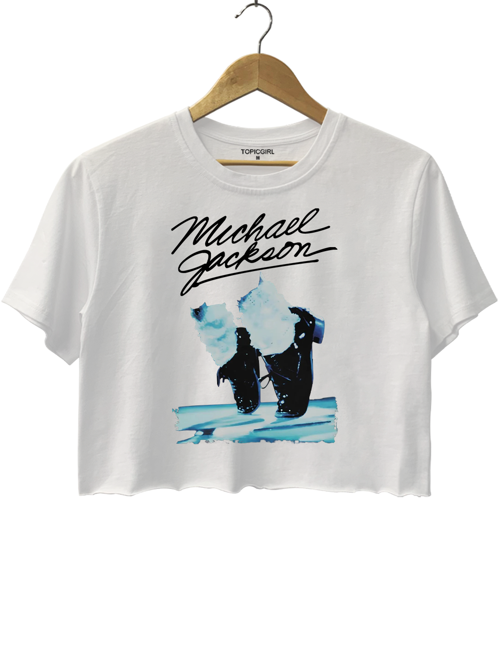 90s Vintage Michael Jackson Crop Top
