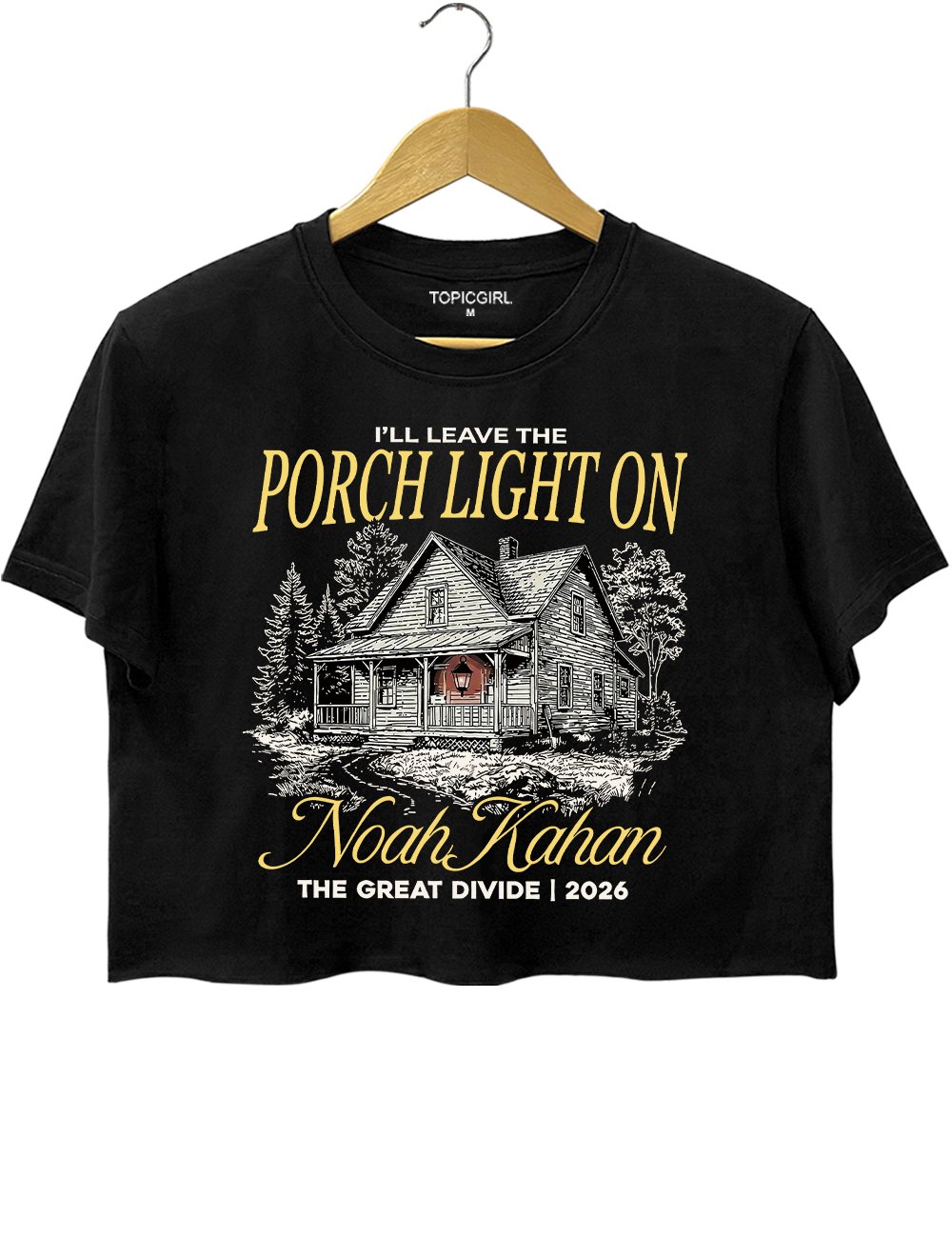 Noah Kahan The Divide Tour Crop Top