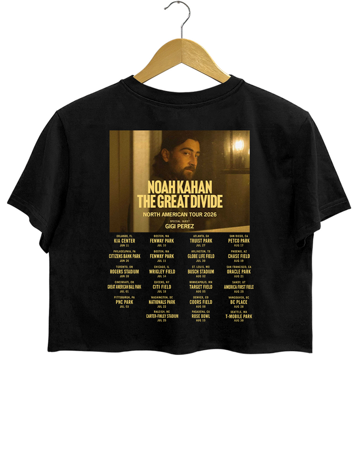 Noah Kahan The Divide Tour Crop Top