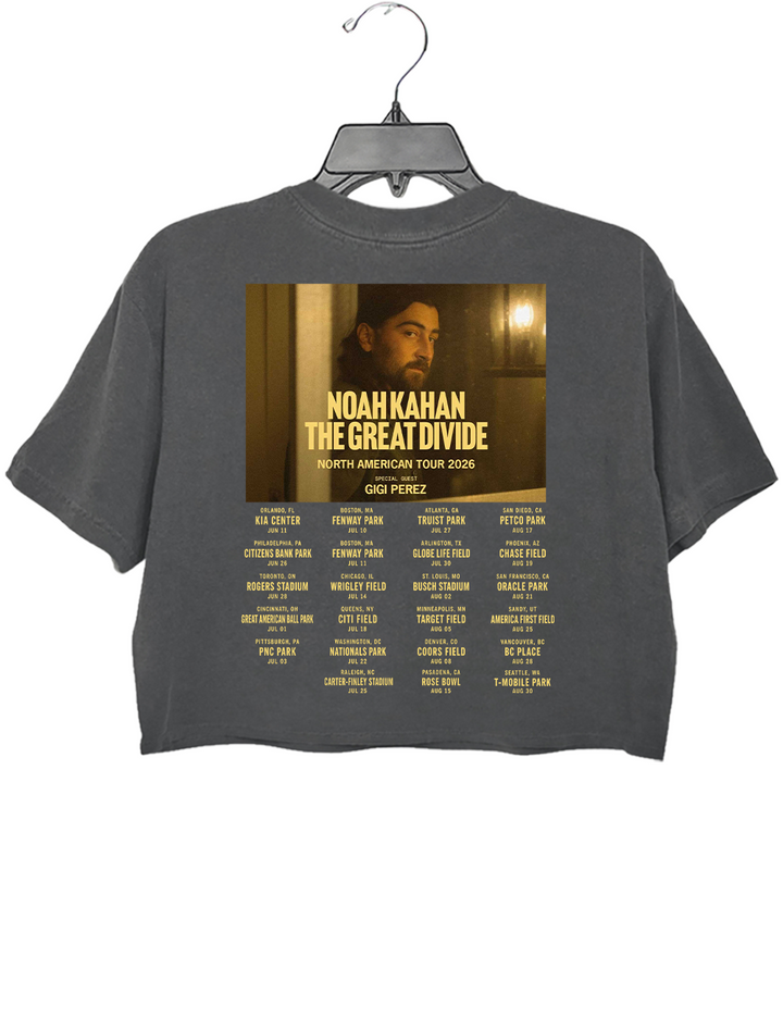 Noah Kahan The Divide Tour Crop Top
