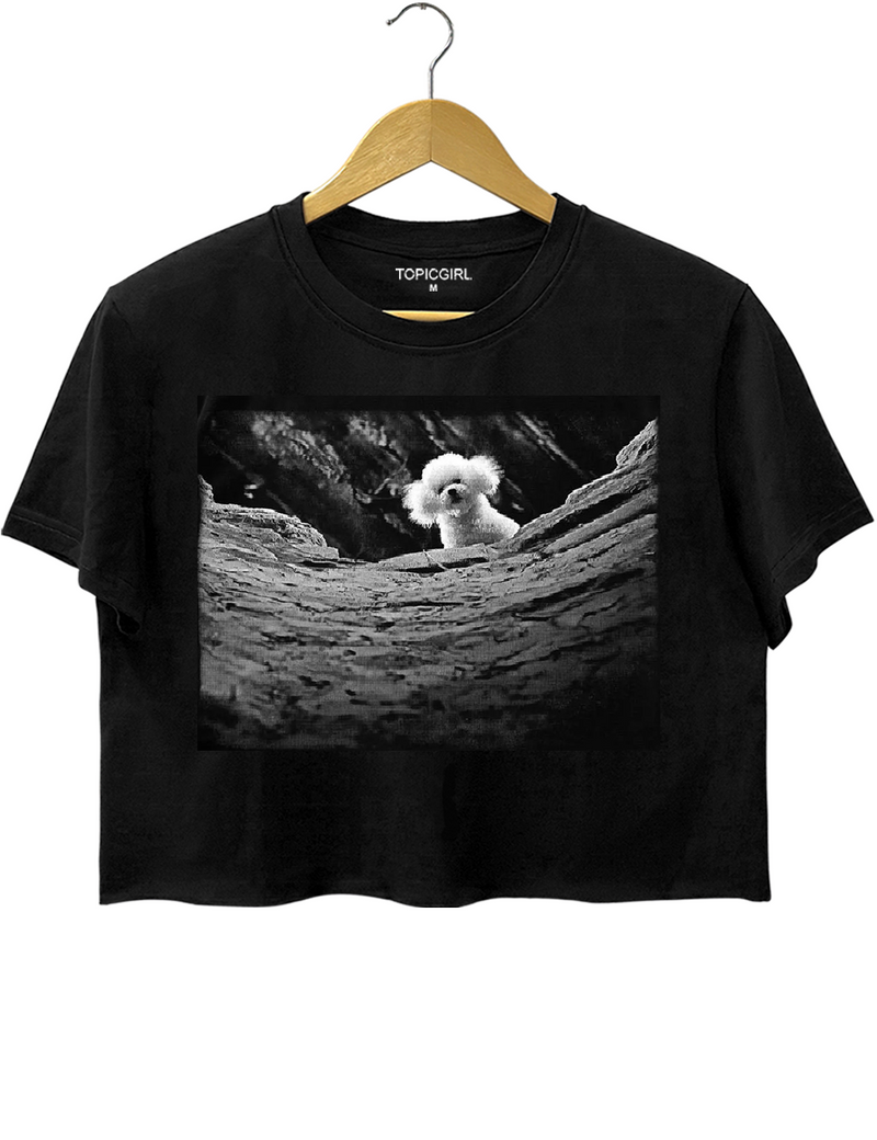 Silence Of The Lambs Dog Crop Top