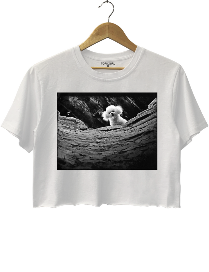 Silence Of The Lambs Dog Crop Top