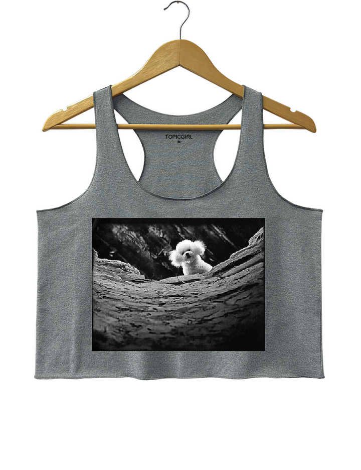 Silence Of The Lambs Dog Crop Tank Top