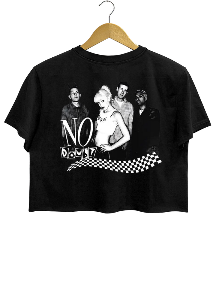 90s Rock Style No Doubt Crop Top