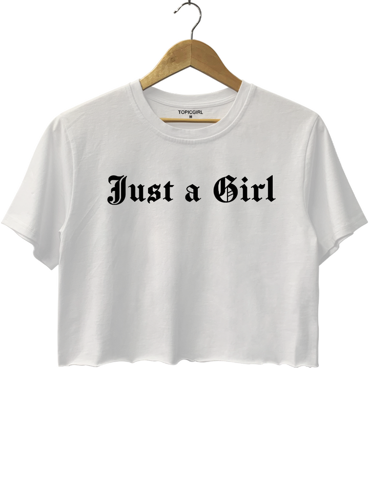 90s Rock Style No Doubt Crop Top