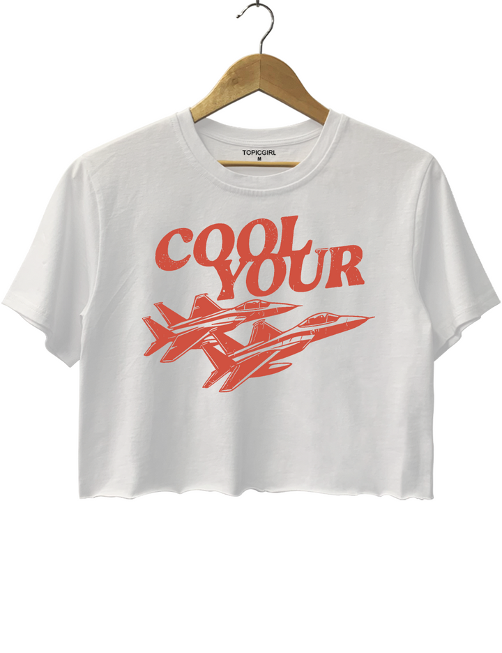 Cool Your Jets Crop Top